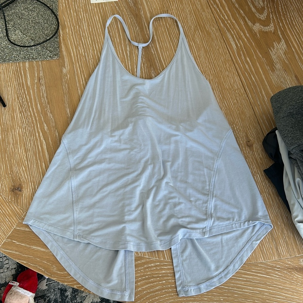 Lululemon Sz 6 Halter Tank - Lt Blue